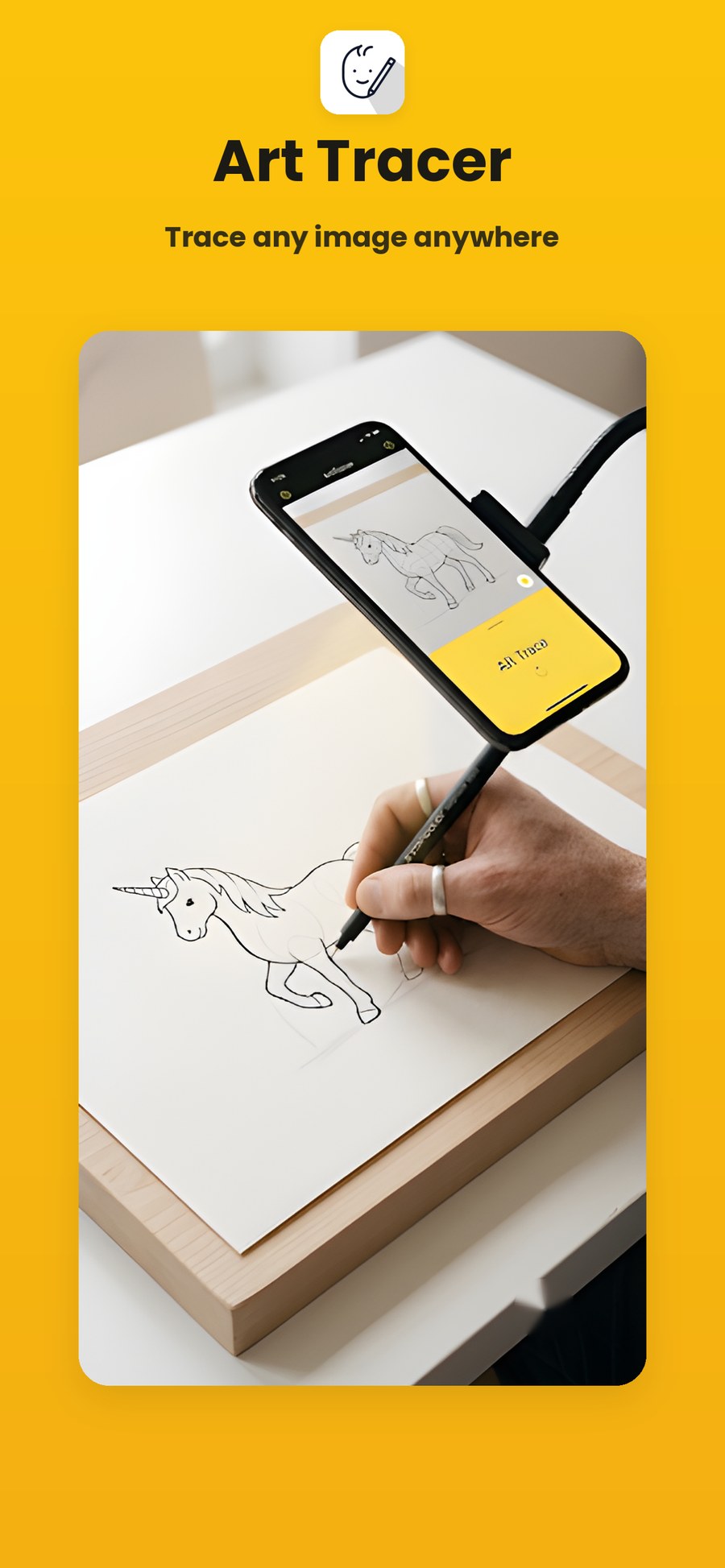 Art Tracer on iPhone